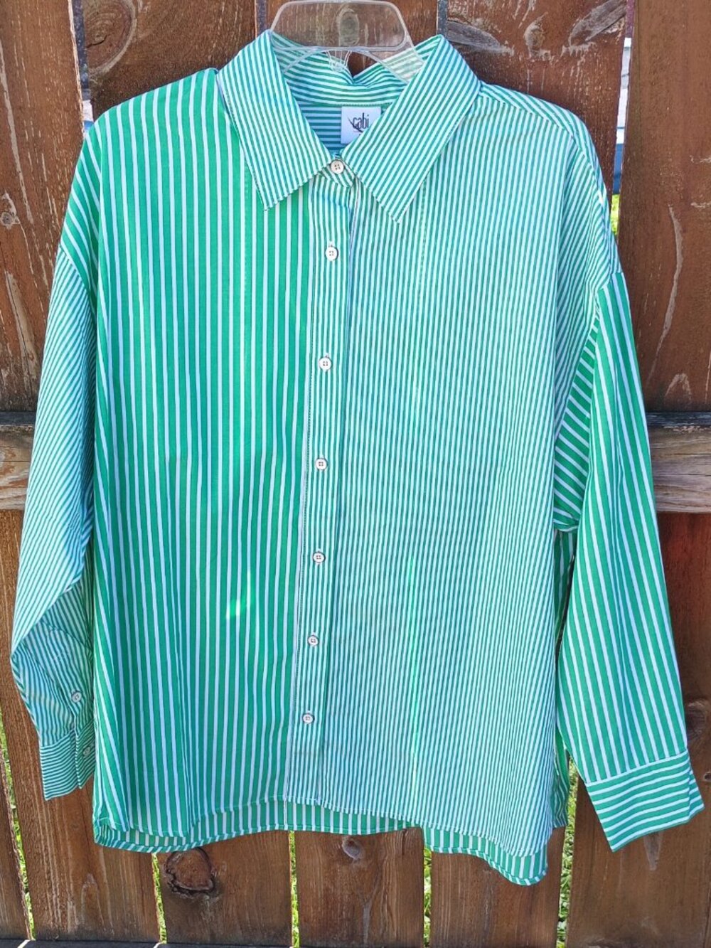 Cabi Dad Shirt Jacket #6292 Sz. L NWOT